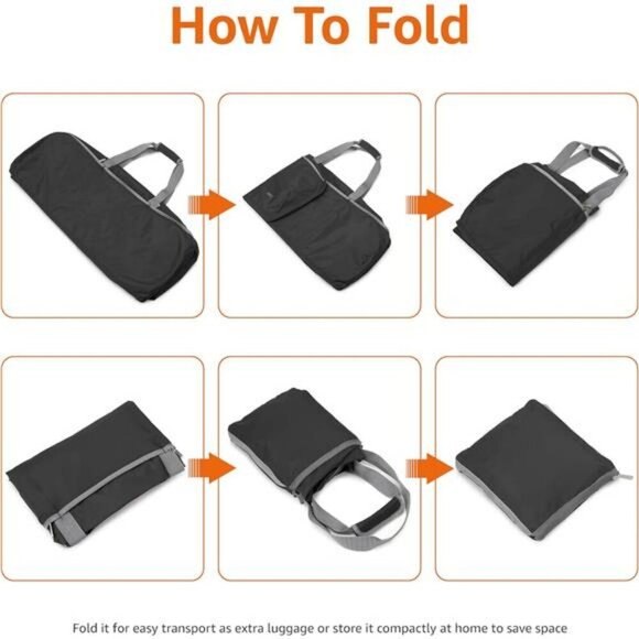 Extra Large Foldable Travel Duffle Bag 150L Lightweight Storage Gym Luggage - Picture 3 of 7